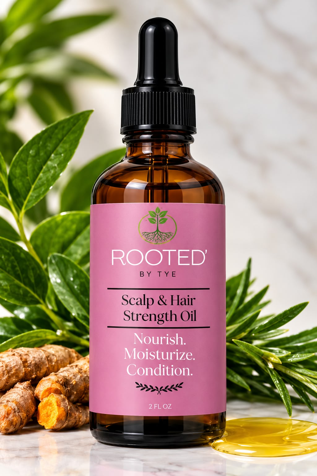 ‘ROOTED’ Hair & Scalp Oil